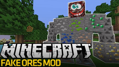 Fake Ores 2 Mod 1.13.2, 1.12.2 (Ores Becomve Alive) Thumbnail