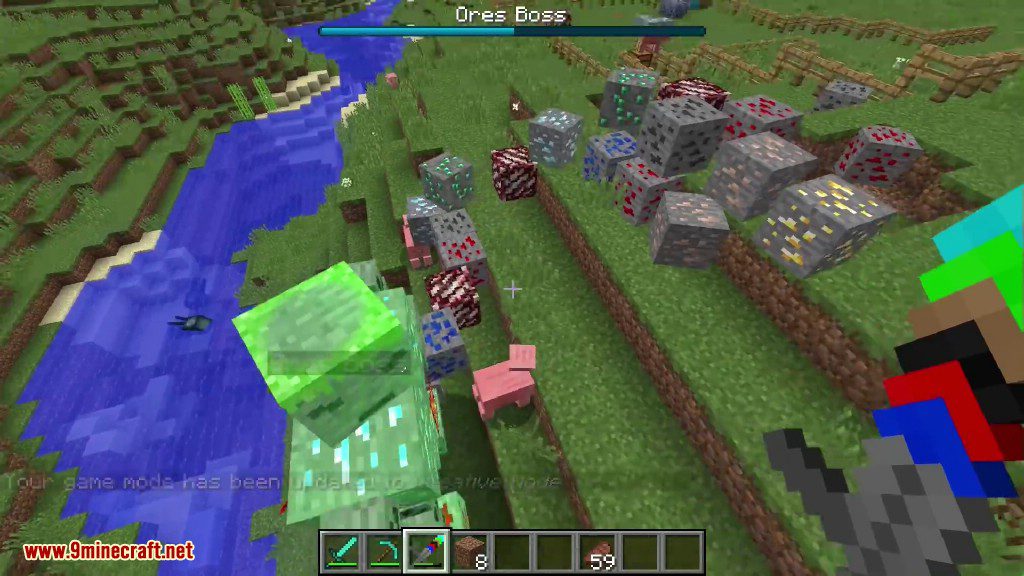 Fake Ores 2 Mod 1.13.2, 1.12.2 (Ores Becomve Alive) 22