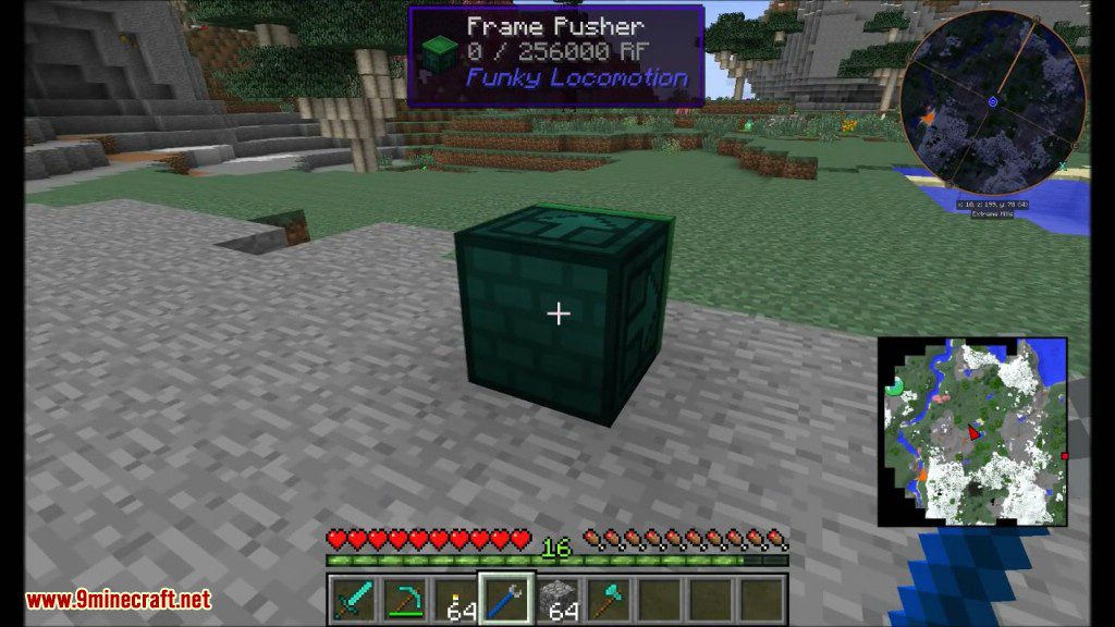 Funky Locomotion Mod 1.12.2, 1.11.2 (Piston, RedPower 2's Frames) 6