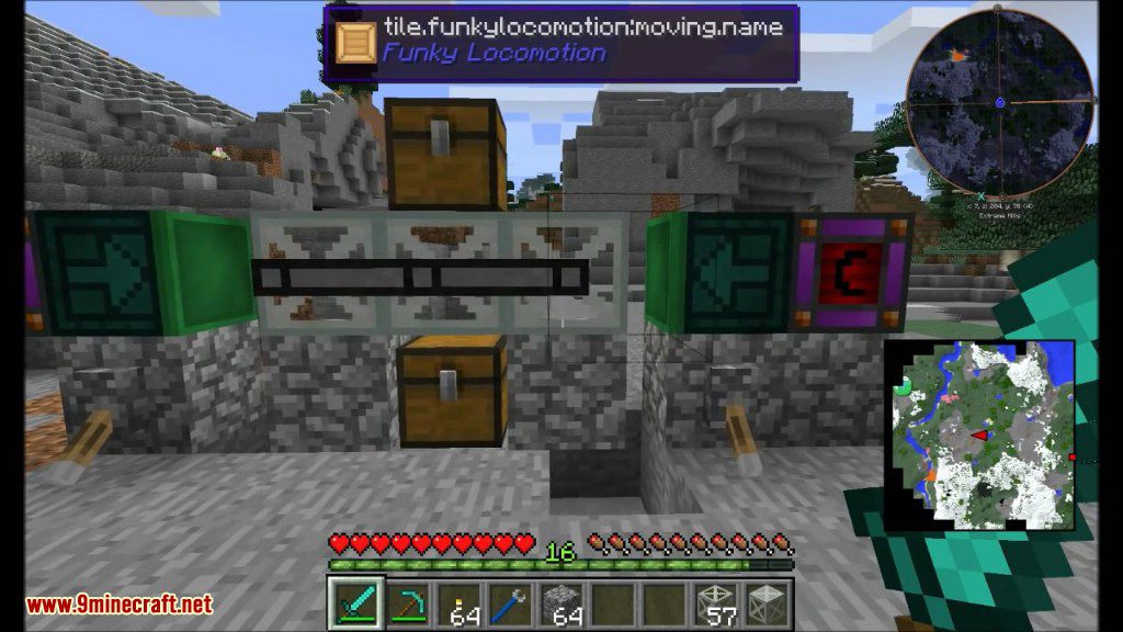 Funky Locomotion Mod 1.12.2, 1.11.2 (Piston, RedPower 2's Frames) 10