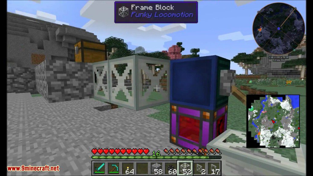 Funky Locomotion Mod 1.12.2, 1.11.2 (Piston, RedPower 2's Frames) 11