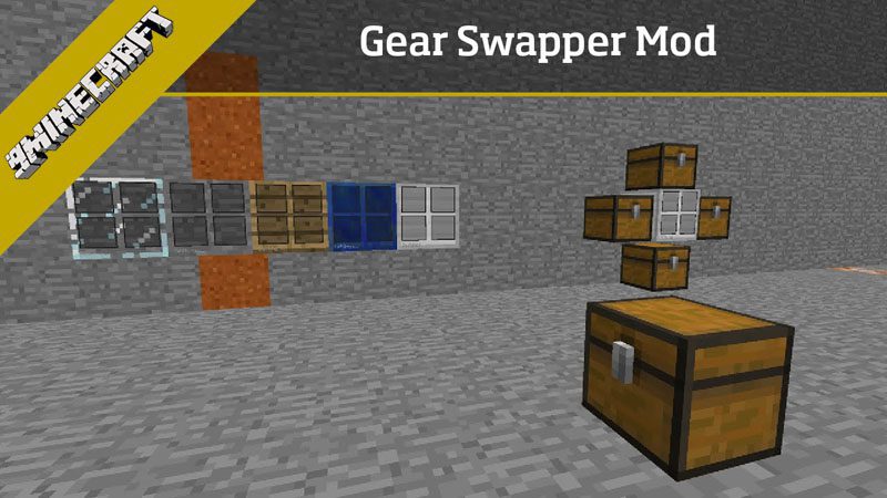 Gear Swapper Mod 1.12.2, 1.11.2 (Easily Switch Between Different Sets of Hotbar) 1