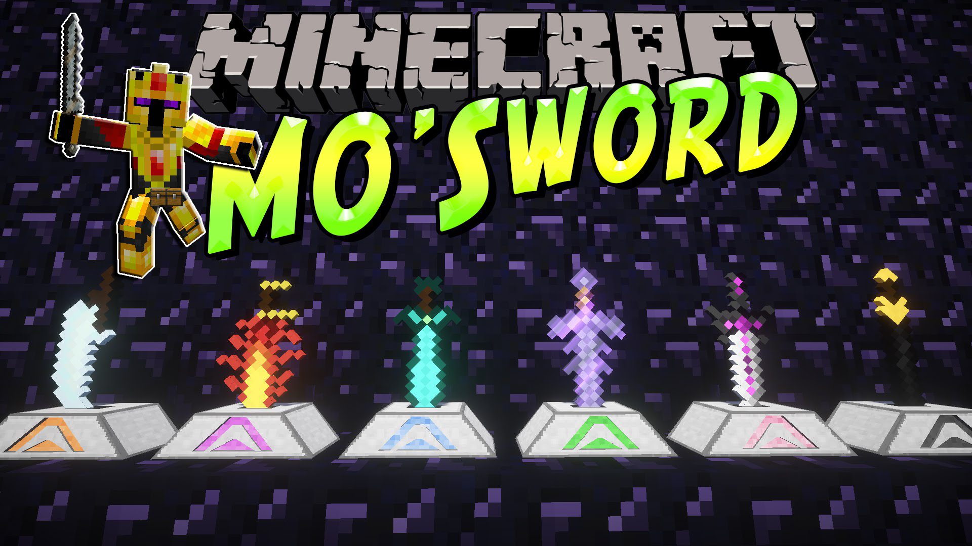 Mo'Swords Mod 1.12.2, 1.10.2 (So Many Epic Swords) 1