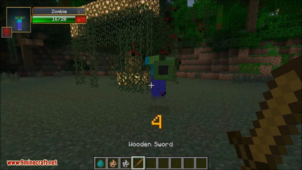 Mob Amputation Mod 1.12.2, 1.10.2 (Dismember Mobs, Realistic Deaths) 4