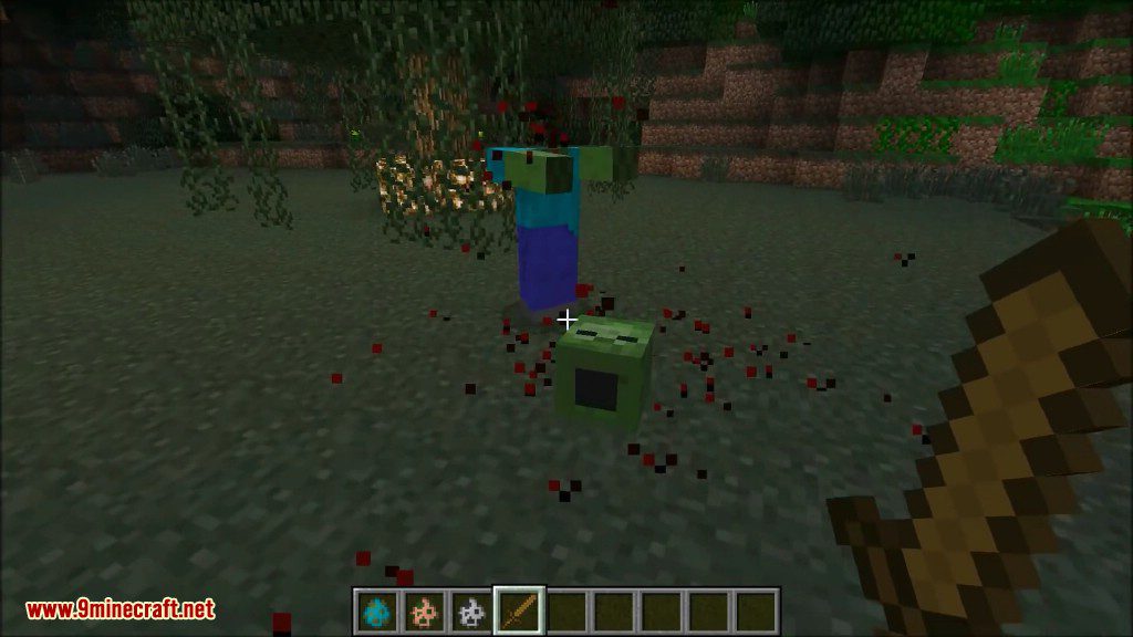 Mob Amputation Mod 1.12.2, 1.10.2 (Dismember Mobs, Realistic Deaths) 5