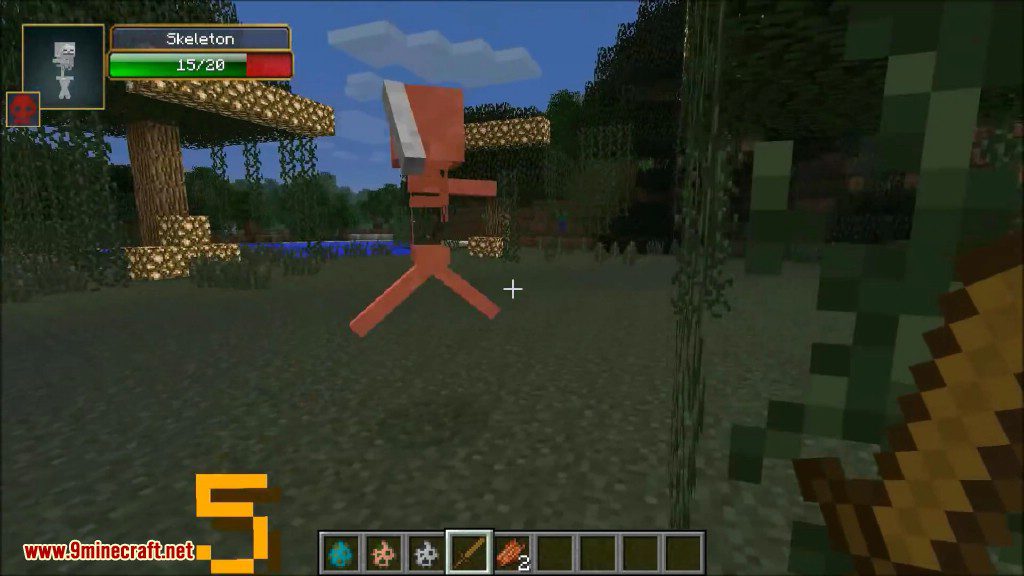 Mob Amputation Mod 1.12.2, 1.10.2 (Dismember Mobs, Realistic Deaths) 7