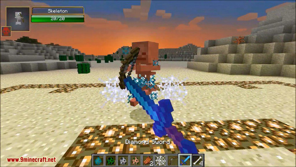 Mob Dismemberment Mod 1.12.2, 1.10.2 (Mobs Limbs and Blood) 2