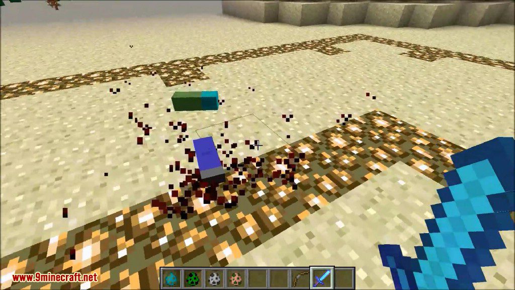 Mob Dismemberment Mod 1.12.2, 1.10.2 (Mobs Limbs and Blood) 5