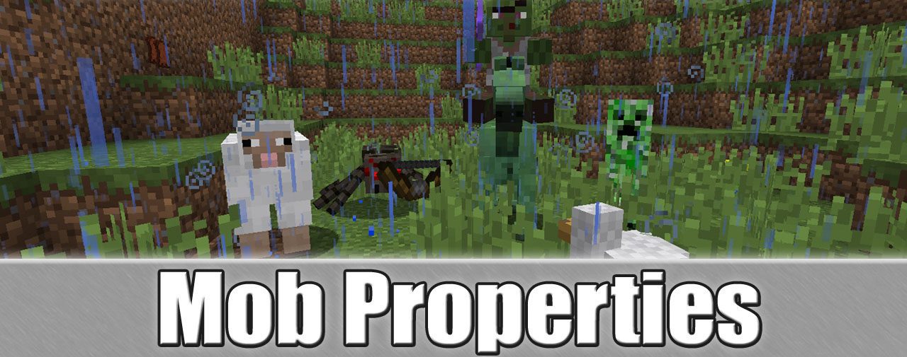 Mob Properties Mod 1.10.2, 1.7.10 (Customize All Vanilla Mobs) 1