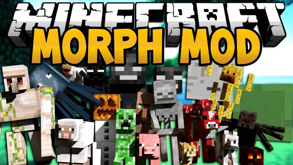 Morph Mod (1.16.5, 1.12.2) - Morph Into Any Mob 1