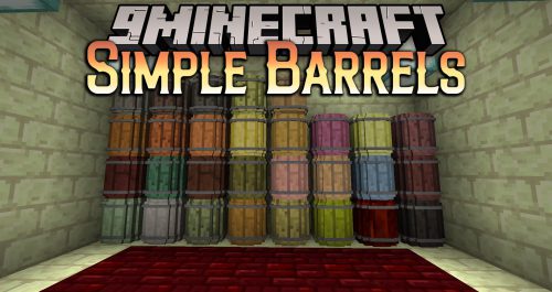 Simple Barrels Mod (1.10.2, 1.9.4) – New Capability System Thumbnail