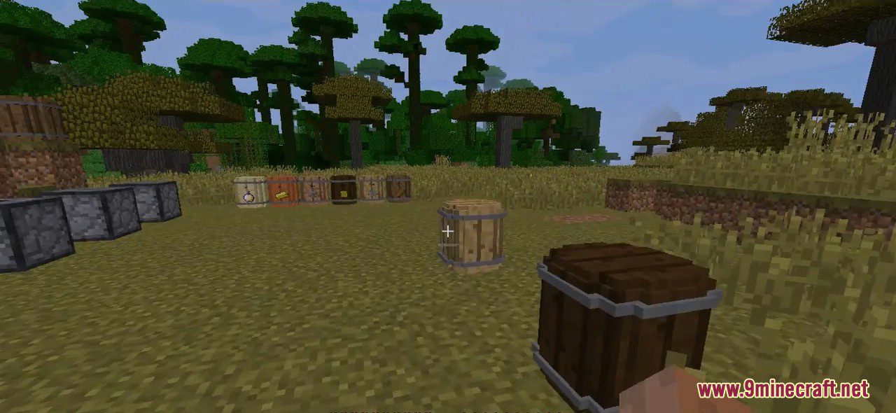 Simple Barrels Mod (1.10.2, 1.9.4) - New Capability System 2