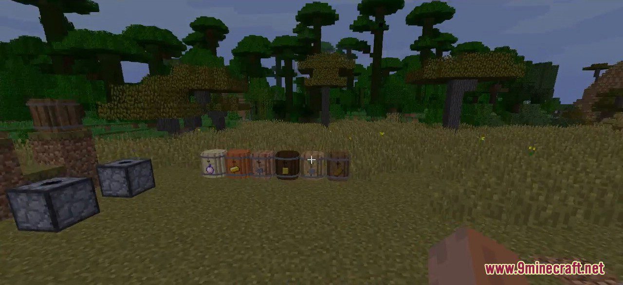 Simple Barrels Mod (1.10.2, 1.9.4) - New Capability System 4