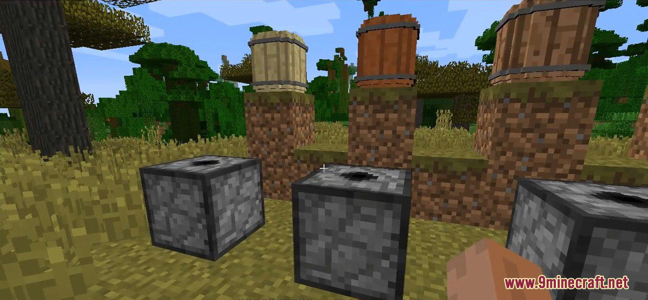 Simple Barrels Mod (1.10.2, 1.9.4) - New Capability System 5