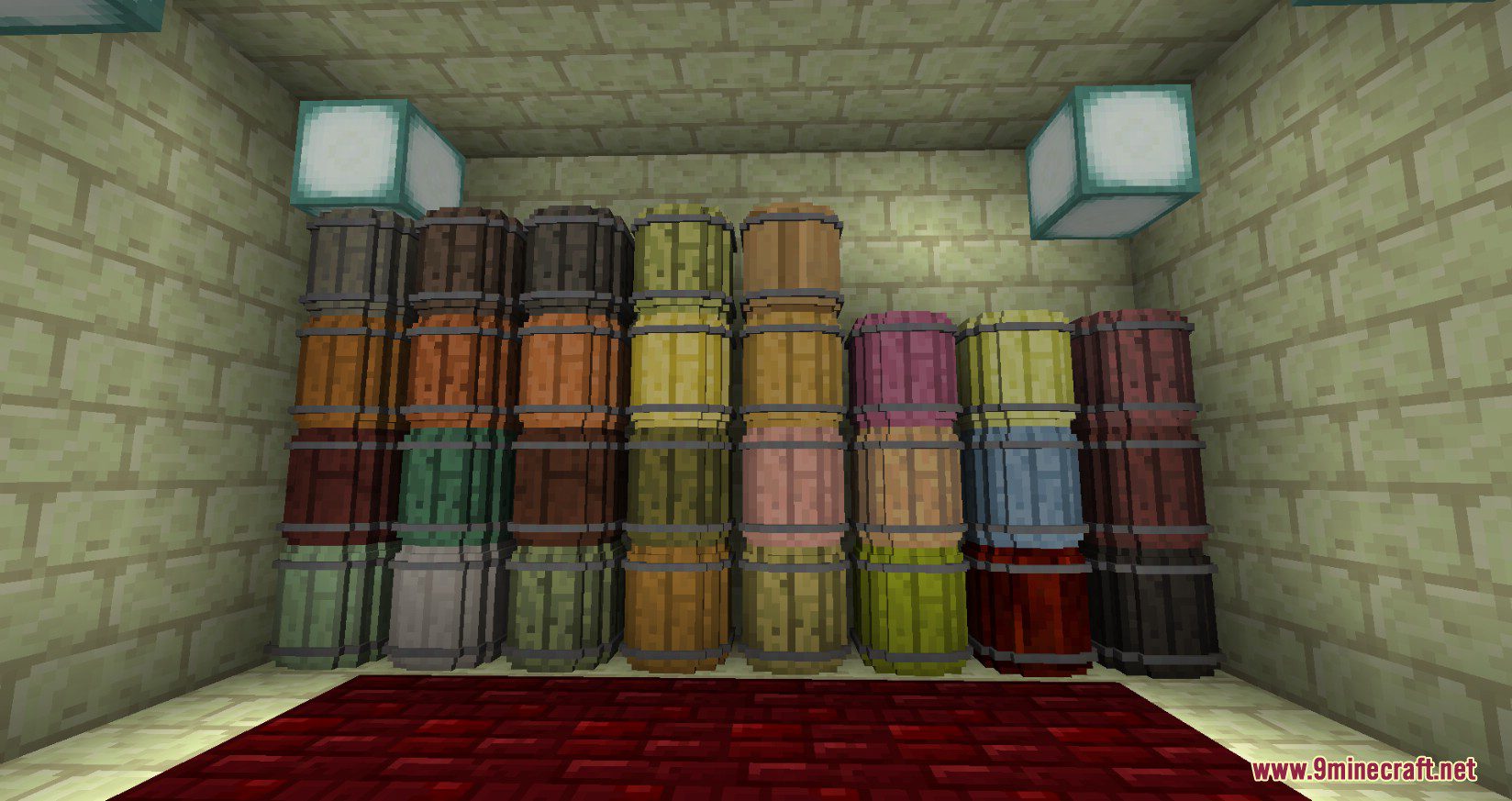 Simple Barrels Mod (1.10.2, 1.9.4) - New Capability System 7