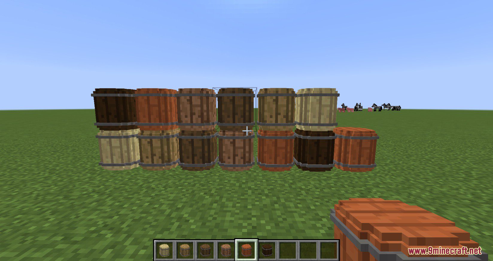 Simple Barrels Mod (1.10.2, 1.9.4) - New Capability System 6