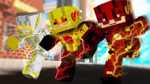 Speedster Heroes Mod 1.12.2, 1.10.2 (Become the Fastest Man Alive) Thumbnail