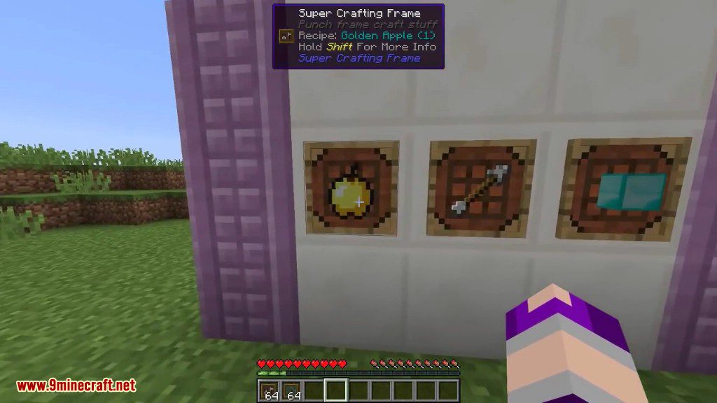 Super Crafting Frame Mod 1.10.2, 1.7.10 (Easily Craft Items) 15