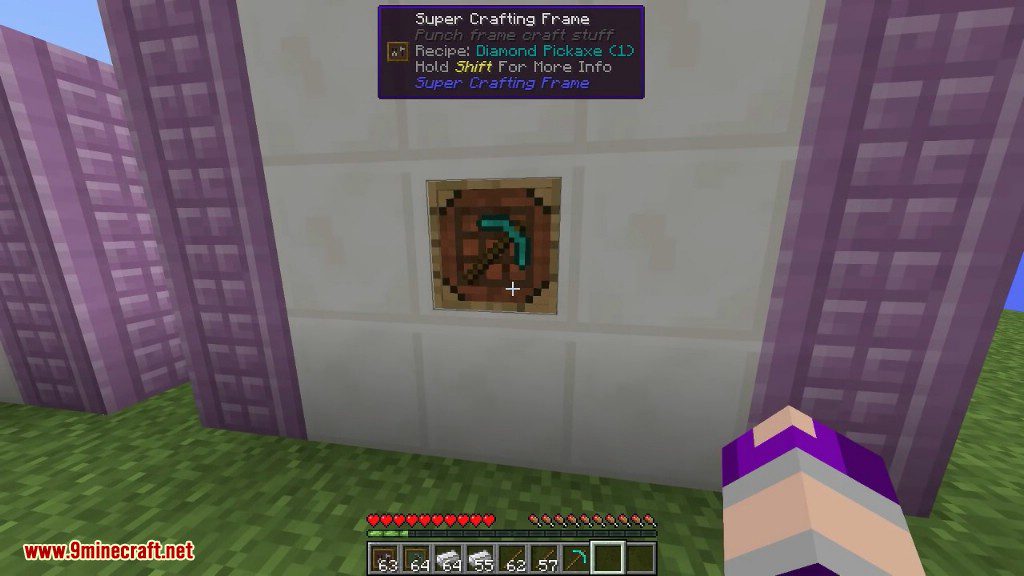 Super Crafting Frame Mod 1.10.2, 1.7.10 (Easily Craft Items) 17