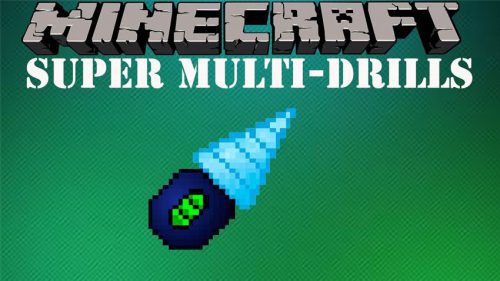 Super Multi-Drills Mod (1.17.1, 1.16.5) – Drills Powered by Redstone Flux Thumbnail