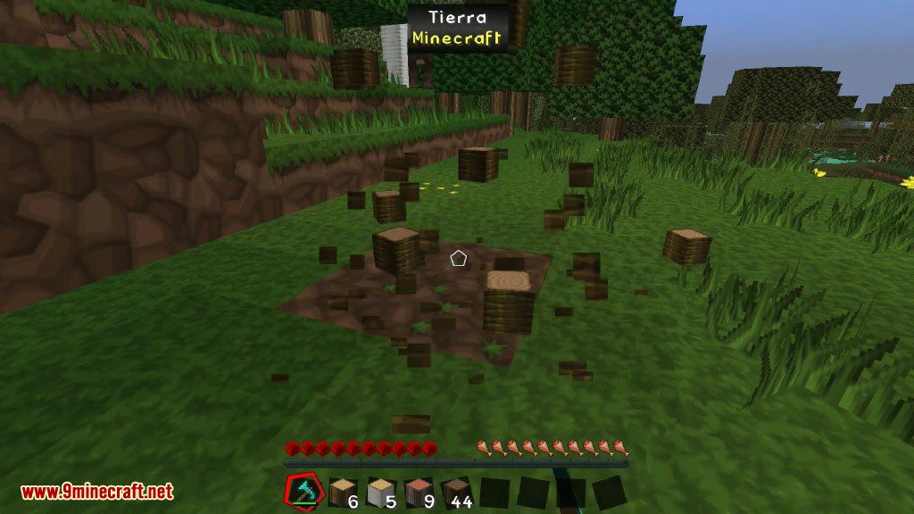 Whole Tree Axe Mod 1.12.2, 1.10.2 (Better Than Timber) 6