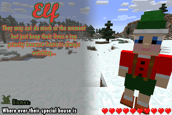 Wintercraft Mod 1.8.9, 1.7.10 (Santa Visits, Presents, Reindeer) 15
