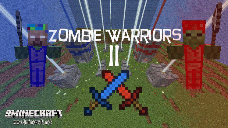 Zombie Warriors 2 Map for Minecraft 1.11.2, 1.11 1