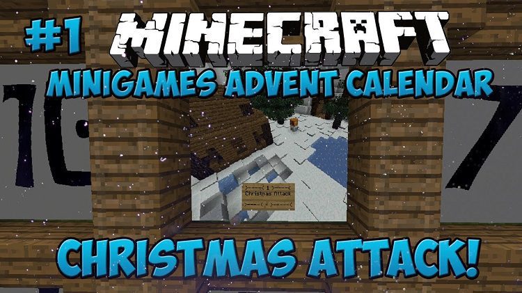 Advent Calendar Minigame Map 1.11.2, 1.11 for Minecraft 1