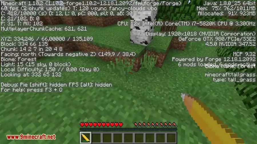 Biome Paint Tools Mod 1.12.2, 1.11.2 3