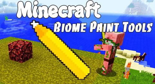 Biome Paint Tools Mod 1.12.2, 1.11.2 Thumbnail