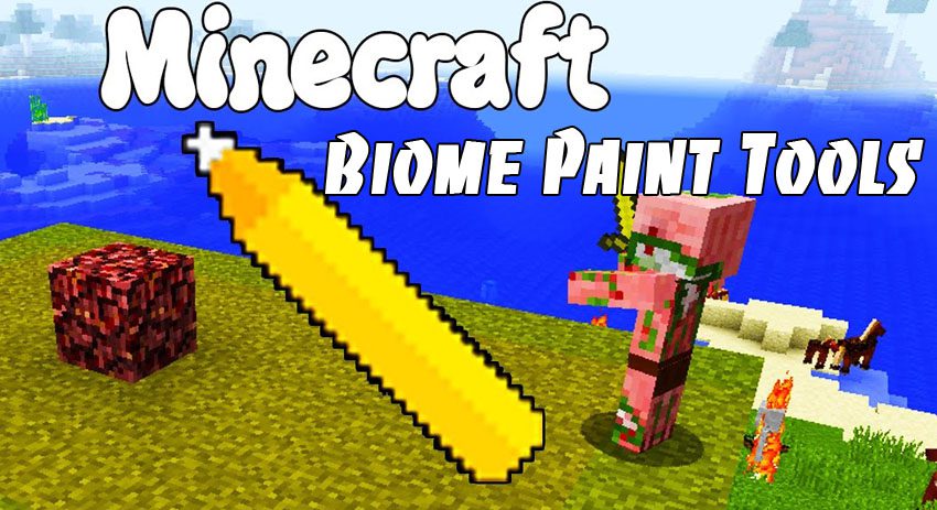 Biome Paint Tools Mod 1.12.2, 1.11.2 1