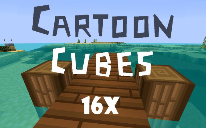 Cartoon Cubes Resource Pack 1.12.2, 1.11.2 1