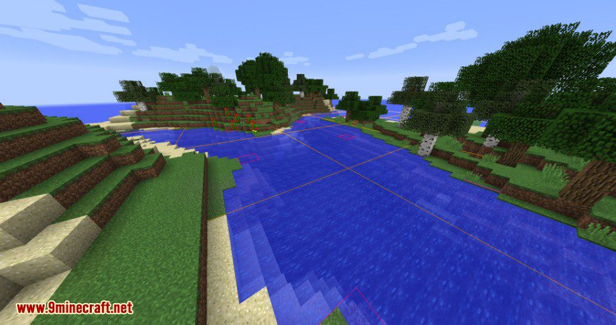 ChunkBorders Mod 1.16.5, 1.15.2 (Visualize Chunk Boundaries) 2