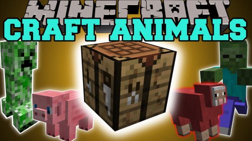 Craftable Animals Mod 1.10.2, 1.7.10 (Craft the Ender Dragon) Thumbnail