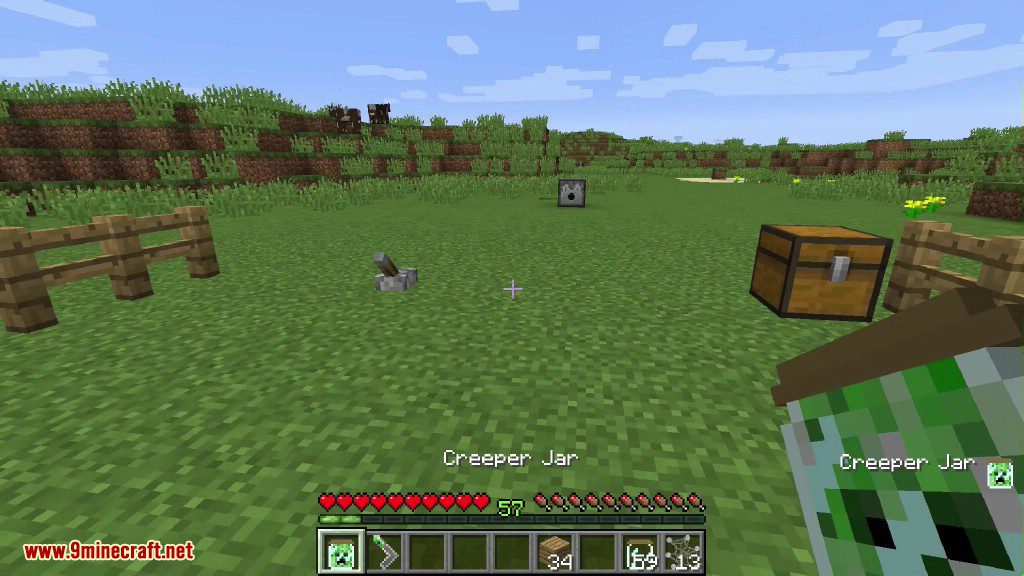 Creeperade Mod 1.12.2, 1.10.2 (How to Catch A Creeper in a Jar) 10