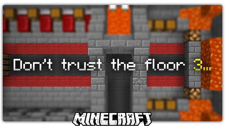 Dont Trust the Floor 3 Part 2 Map 1.11.2, 1.11 for Minecraft 1