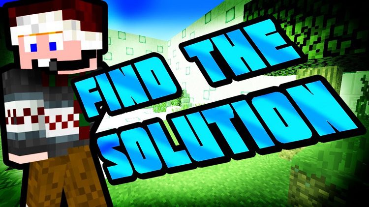 Find The Solution Map 1.12.2, 1.11.2 for Minecraft 1