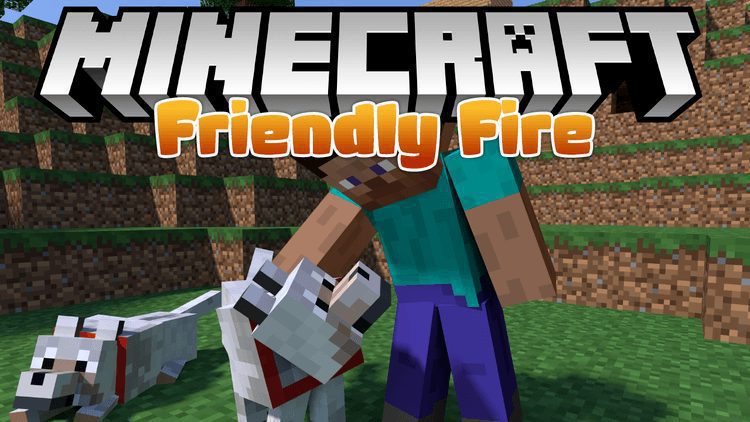 Friendly Fire Mod (1.20.4, 1.19.4) - Prevent Fire to Pets 1