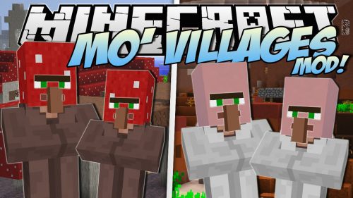 Mo’ Villages Mod 1.12.2, 1.10.2 (Themed Villages in Every Biome) Thumbnail