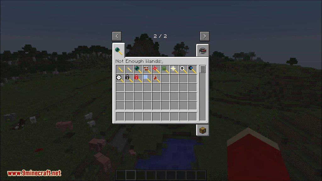 Not Enough Wands Mod (1.20.1, 1.19.4) - Utility Wands, Teleport, Fast Building 2