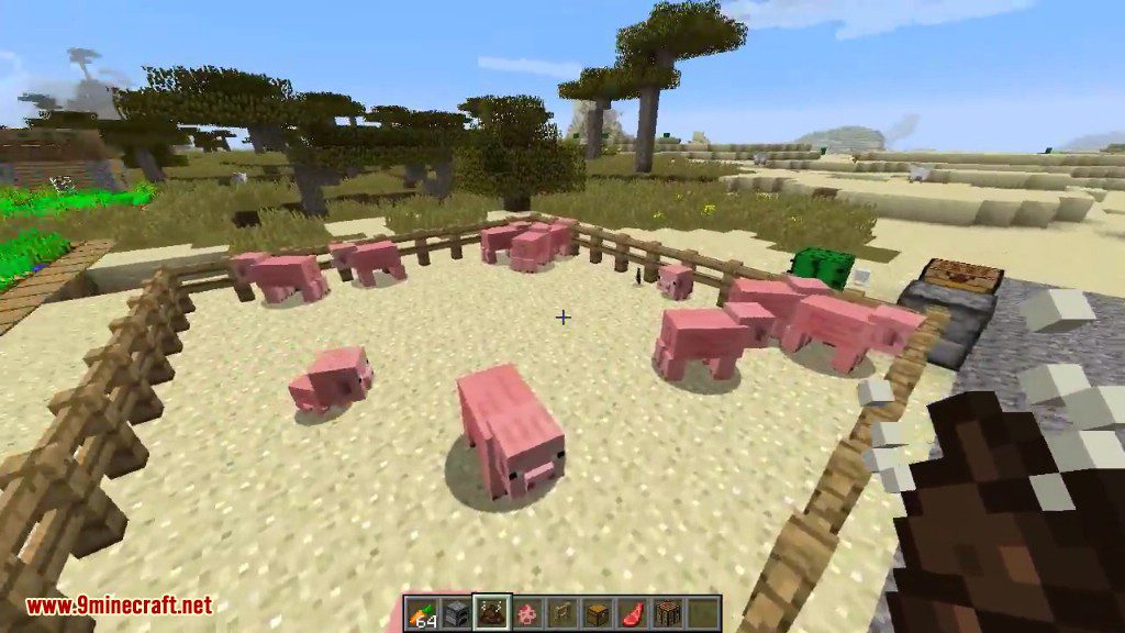 Pig Manure Mod 1.11.2, 1.10.2 (The Pigs have Poop all over the Barn) 7