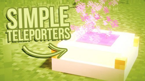 Simple Teleporters Mod (1.19, 1.12.2) – Quickly Travel Your World Thumbnail