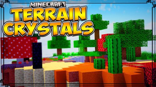 Terrain Crystals Mod 1.10.2, 1.8.9 (Biome Sky Islands) Thumbnail