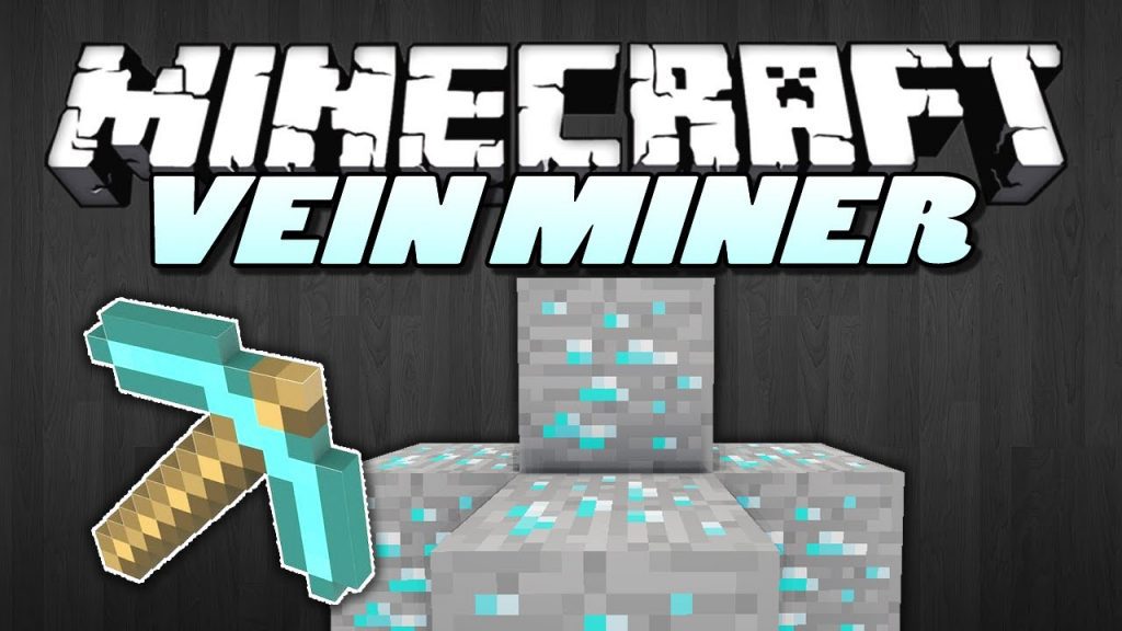 Vein Miner Mod (1.12.2, 1.11.2) - Make Mining Easier 1