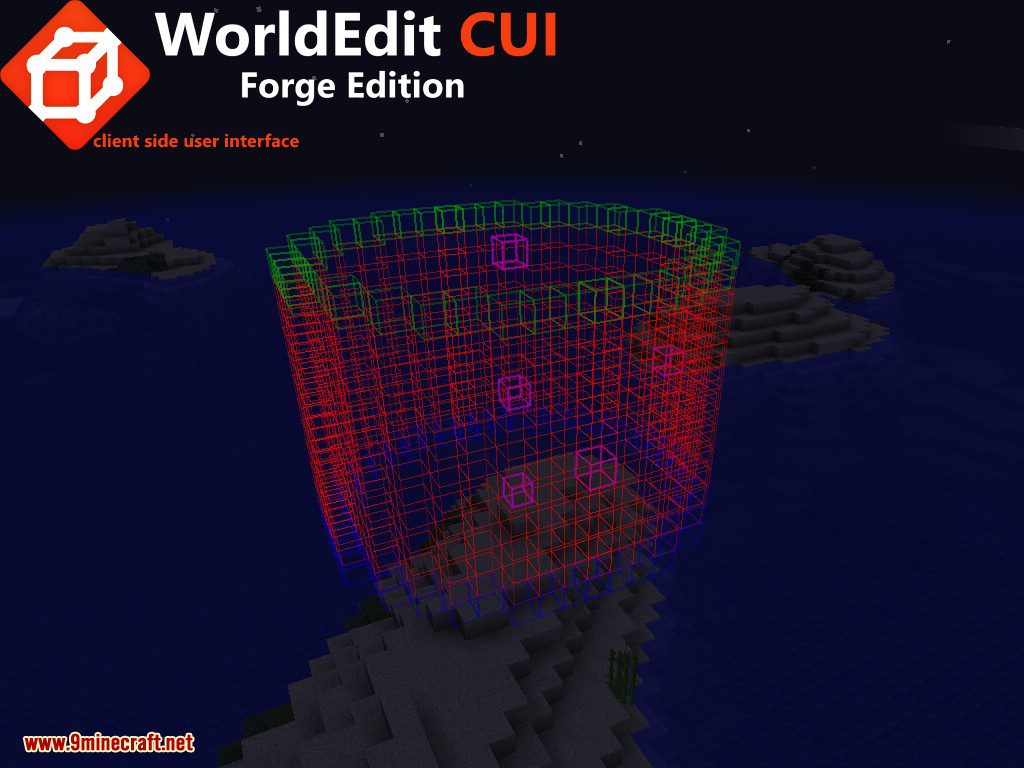 WorldEdit CUI Forge Edition Mod 1.12.2, 1.11.2 7