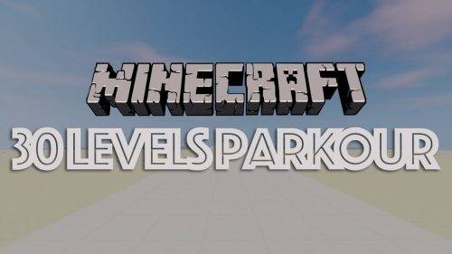 30 Levels Parkour Map 1.12.2, 1.11.2 for Minecraft Thumbnail