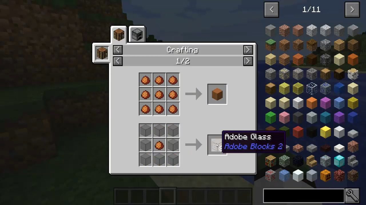 Adobe Blocks 2 Mod 1.12.2, 1.11.2 (New Items Made from Adobe) 10