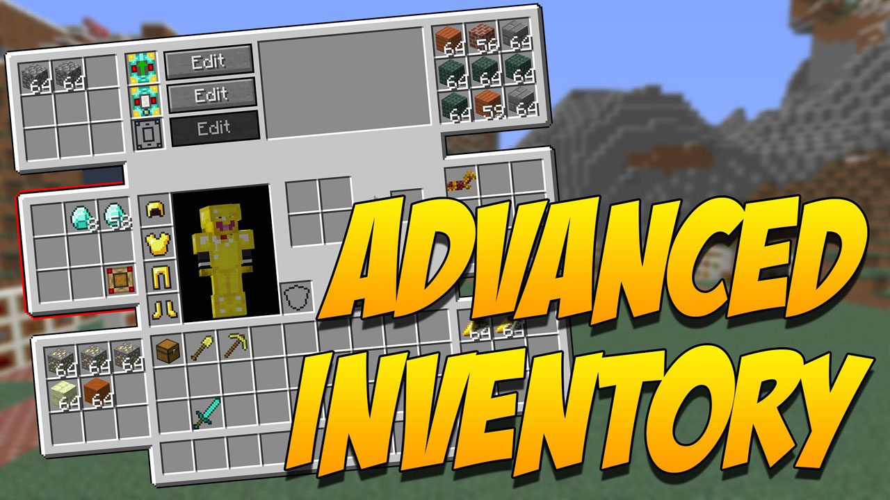 Advanced Inventory Mod 1.12.2, 1.11.2 (New Efficient Inventory System) 1