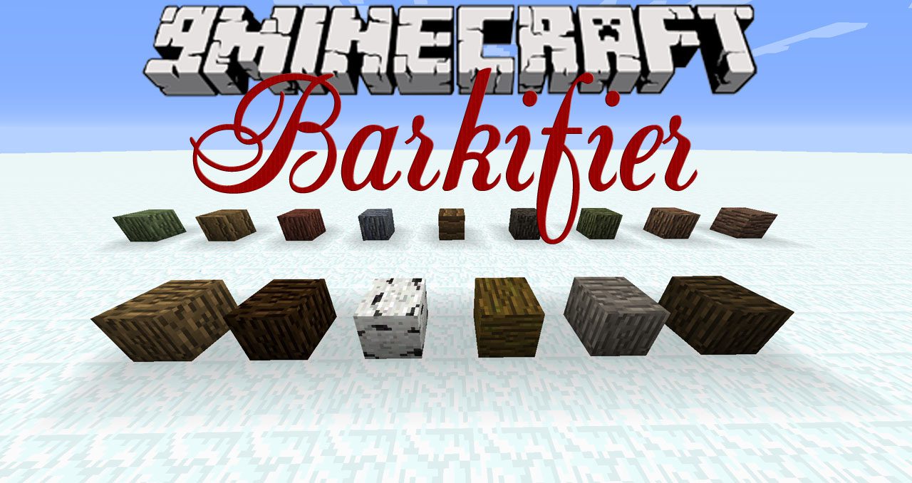 Barkifier Mod 1.12.2, 1.8.9 (Create Six Sided Bark Logs) 1