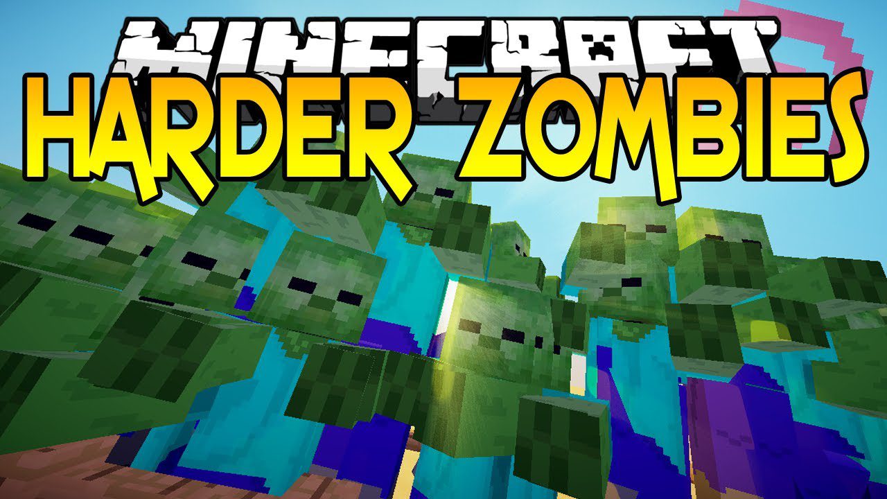 CrackedZombie Mod 1.12.2, 1.11.2 (Harder Zombies) 1